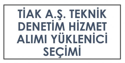 TEKNİK DENETİM HİZMET ALIMI